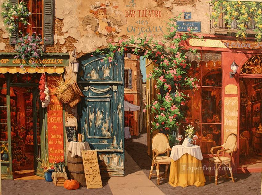 Le Bouchon Provencal shops Oil Paintings